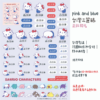 Hello Kitty|彎腰系列|三麗鷗水晶姓名貼 A5|商品主圖 Hello Kitty|彎腰系列|三麗鷗水晶姓名貼 A5 商品主圖