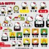 Hello Kitty|透明防水|三麗鷗水晶姓名貼 A6|商品主圖 Hello Kitty|透明防水|三麗鷗水晶姓名貼 A6 商品主圖