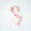 Hello Kitty 固齒器奶嘴鏈套組－9顆 fufu 雛菊，客製名字示意