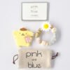 布丁狗 Pompompurin 固齒器奶嘴鏈套組｜客製英文名字・禮盒加購