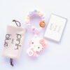 Hello Kitty 固齒器奶嘴鏈套組－RURU 獅子款與品牌袋卡