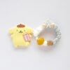 布丁狗 Pompompurin 固齒器奶嘴鏈套組｜客製英文名字・禮盒加購