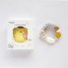 布丁狗 Pompompurin 固齒器奶嘴鏈套組｜客製英文名字・禮盒加購