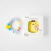 布丁狗 Pompompurin 固齒器奶嘴鏈套組｜客製英文名字・禮盒加購