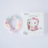Hello Kitty 固齒器奶嘴鏈套組－SYUAN 雛菊熱氣球款與禮盒包裝