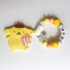 布丁狗 Pompompurin 固齒器奶嘴鏈套組｜客製英文名字・禮盒加購