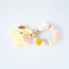 布丁狗 Pompompurin 固齒器奶嘴鏈套組｜客製英文名字・禮盒加購