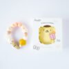 布丁狗 Pompompurin 固齒器奶嘴鏈套組｜客製英文名字・禮盒加購