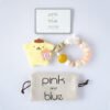 布丁狗 Pompompurin 固齒器奶嘴鏈套組｜客製英文名字・禮盒加購