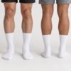 cotton-ribbed-crew-socks-08-pair 柔棉日常羅紋中筒襪|基本百搭・同色5雙入