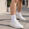 lightweight-comfort-ankle-socks-04-scene 輕盈舒適短襪|棉混紡・同色5雙入