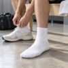 lightweight-comfort-ankle-socks-05-scene 輕盈舒適短襪|棉混紡・同色5雙入