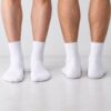 lightweight-comfort-ankle-socks-08-pair 輕盈舒適短襪|棉混紡・同色5雙入
