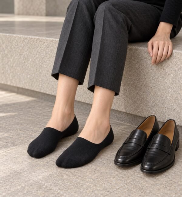 stretch-no-show-liner-socks-04-scene 高彈力隱形船襪|低口防滑・6雙入