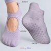 yoga-grip-socks-6-pack-03-features 瑜珈防滑襪 6雙入|止滑隱形襪 皮拉提斯健身減震透氣 - pink and blue